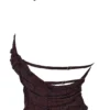 Kyra Cocoa Halter Top