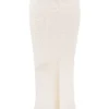 Lana Vintage Cream Cotton Broderie Anglais Maxi Skirt