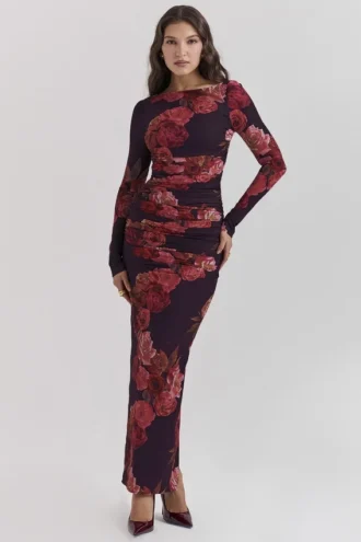 Lanetta Romantic Floral Maxi Dress