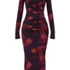 Lanetta Romantic Floral Maxi Dress