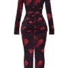 Lanetta Romantic Floral Maxi Dress