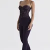 Laurel Night Shade High Waisted Trousers