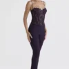 Laurel Night Shade High Waisted Trousers