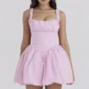Le Puff Cotton Candy Cotton Tulle Mini Dress