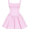 Le Puff Cotton Candy Cotton Tulle Mini Dress