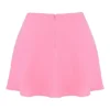 Lil French Pink Floaty Mini Skirt