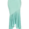 Lila Jade Ruffle Maxi Skirt