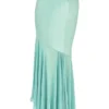 Lila Jade Ruffle Maxi Skirt