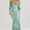 Lila Jade Ruffle Maxi Skirt