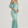 Lila Jade Ruffle Maxi Skirt