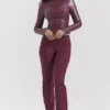 Lillie Wine Trousers