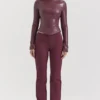 Lillie Wine Trousers