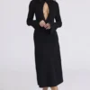 Lois Black Keyhole Bodysuit