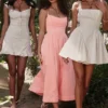 Lolita Apricot Corset Sundress