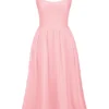 Lolita Rose Pink Cotton Corset Sundress