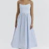 Lolita Soft Blue Corset Sundress