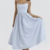 Lolita Soft Blue Corset Sundress