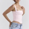 Lottie Strawberry Shortcake Gingham Corset