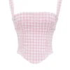 Lottie Strawberry Shortcake Gingham Corset
