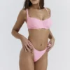 Cote D&acute;Azur  Blossom Thong Bikini Bottom