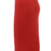 Lourdes Scarlet Cashmere Blend Maxi Skirt