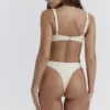 Capri Vanilla High Leg Bikini Bottom