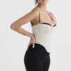 Luette Beige Satin Underwired Corset