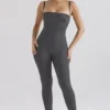 Luisa Charcoal Loungewear Jumpsuit