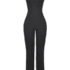 Luisa Charcoal Loungewear Jumpsuit