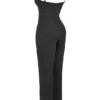Luisa Charcoal Loungewear Jumpsuit