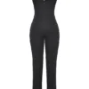 Luisa Charcoal Loungewear Jumpsuit