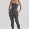 Luisa Charcoal Loungewear Jumpsuit