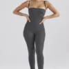 Luisa Charcoal Loungewear Jumpsuit