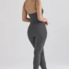 Luisa Charcoal Loungewear Jumpsuit