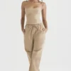 Audette Camel Structured Corset