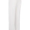Luna White Cargo Trousers