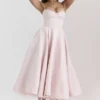 Mademoiselle Ballerina Pink Midi Dress