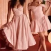 Mademoiselle Ballerina Pink Midi Dress