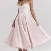 Mademoiselle Ballerina Pink Midi Dress