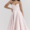 Mademoiselle Ballerina Pink Midi Dress