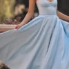 Mademoiselle Cinderella Blue Tulle Midi Dress