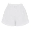 Mae White Broderie Anglaise Shorts