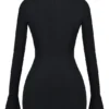 Mahalia Black Mini Dress
