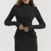 Mahalia Black Mini Dress
