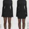 Mahalia Black Mini Dress