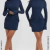 Mahalia Navy Mini Dress