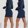 Mahalia Navy Mini Dress