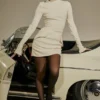 Mahalia Vintage Cream Mini Dress