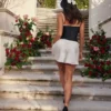 Malala Off White Mini Skirt