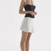Malala Off White Mini Skirt